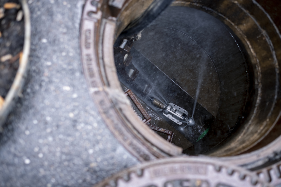 Haus Kanalreinigung, Inspektion Haus Kanalreinigung, Inspektion